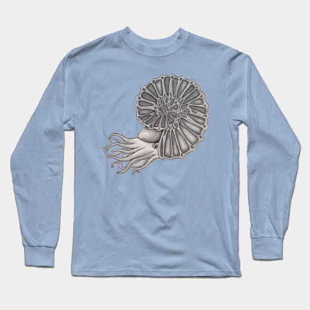 Nautilus Long Sleeve T-Shirt by possumtees